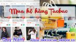 Mua bộ hàng Taobao