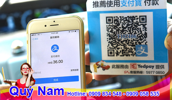 Bạn có thể sử dụng Alipay để thanh toán tiền hàng