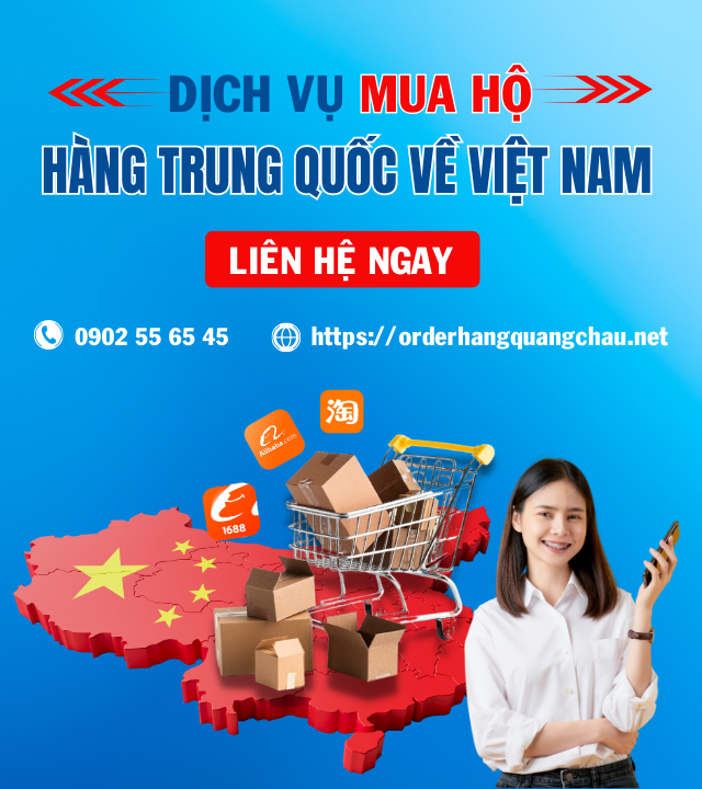 order đặt hàng Trung Quốc về Việt Nam