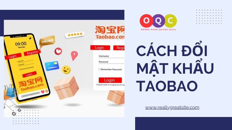Cách đổi mật khẩu Taobao
